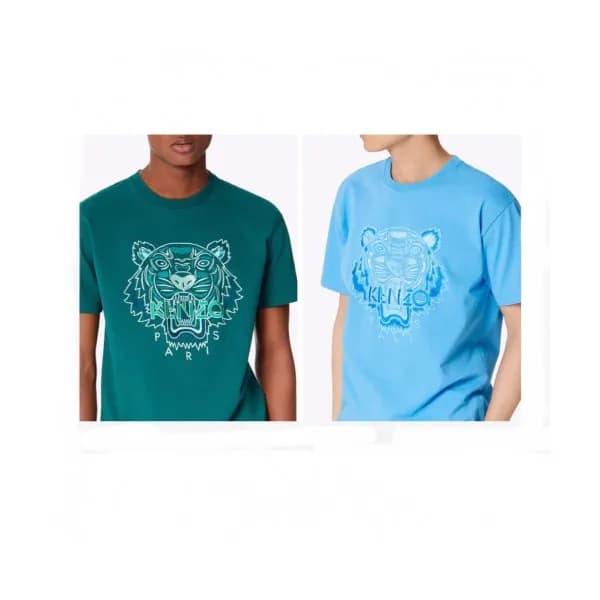 [겐조]Kenzo 2020 Mm/Wm Tiger Cotton Short Sleeved Ts… - 1
