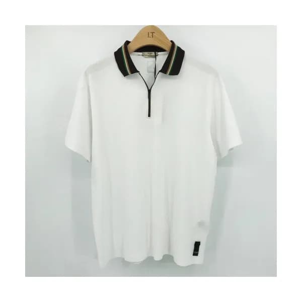 [펜디]Fendi 2020 Mens Logo Casual Short Sleeved Polo… - 1