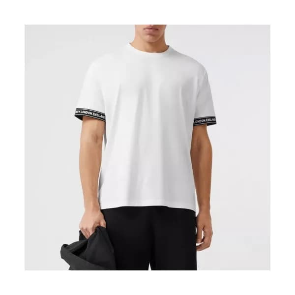 [버버리]Burberry 2020 Mm/Wm Logo Cotton Short Sleeved… - 1
