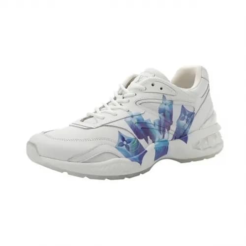 Louis Vuitton 2020 Men's Leather Running Shoes… - 1