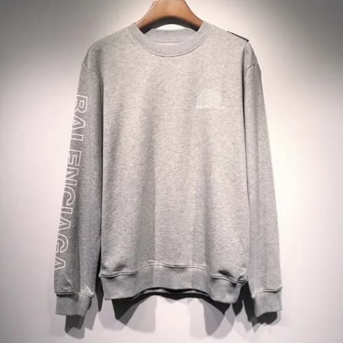 [발렌시아가]Balenciaga 2020 Mens Logo Crew-neck Cotton … - 1
