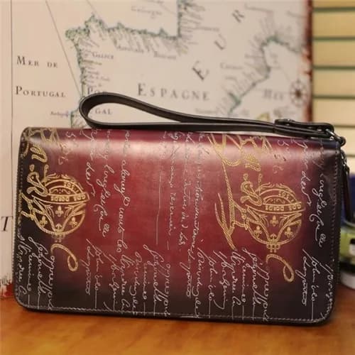 [벨루티] Berluti Custom Nino Gm Leater Clutch Bag, 24… - 1