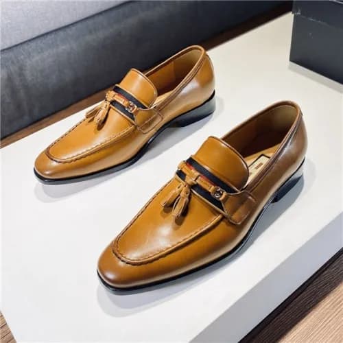 Gucci 2020 Men's Leather Oxford Shoes - 구찌 202… - 1