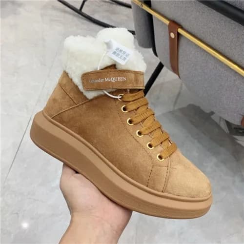 Alexander McQueen 2020 Women's Leather Wool An… - 1