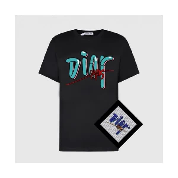 [디올]Dior 2021 Mm/Wm Casual Crew-neck Short Sleeved… - 1