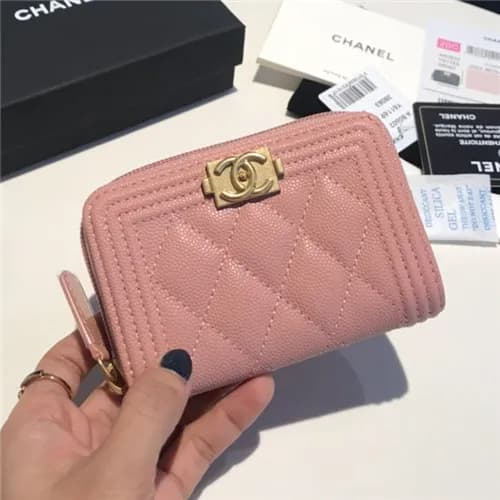Chanel 2021 Women's Boy Coin purse/Card purse,… - 1