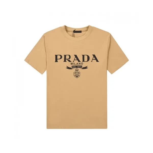 [프라다]Prada 2021 Mm/Wm Basic Logo Short Sleeved Tsh… - 1