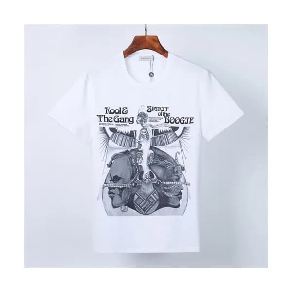 [매장판]Moncler 2021 Mens Logo Crew-neck Short Sleeve… - 1