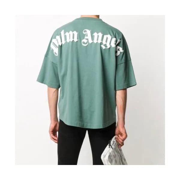 [팜 엔젤스]Palm Angels 2021 Mm/Wm Logo Cotton Short Sl… - 1