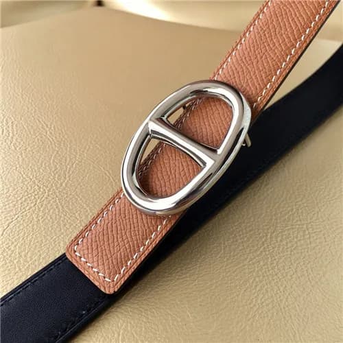 [매장판]Hermes 2021 Women's Leather Belt,2.5cm - … - 1