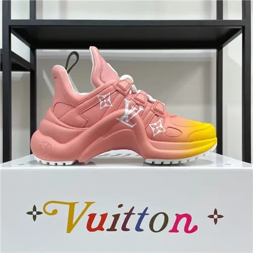 Louis Vuitton 2021 Men's Leather Sneakers - 루이… - 1