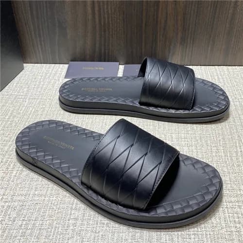 Bottega Veneta 2021 Men's Leather Slipper - … - 1