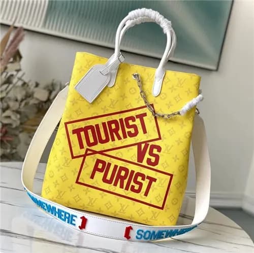 [루이비통]Louis Vuitton 2021 Leatehr Tote Bag/Shopper … - 1