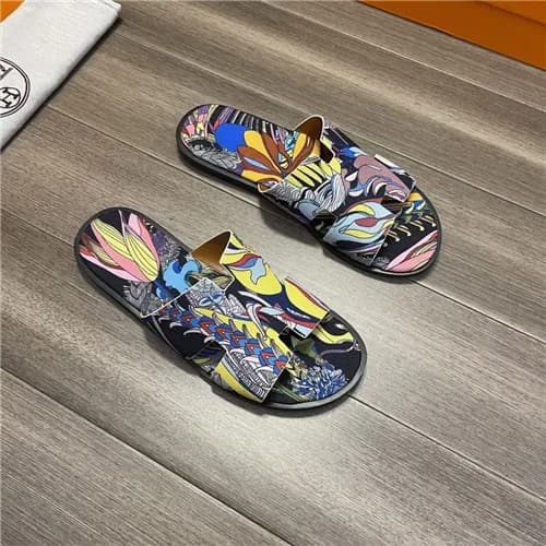 Hermes 2021 Men's Leather Mule,HERS0453 - 에르메스… - 1