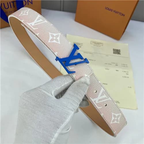 Louis Vuitton 2021 Women's Leather Belt,3.0cm,… - 1