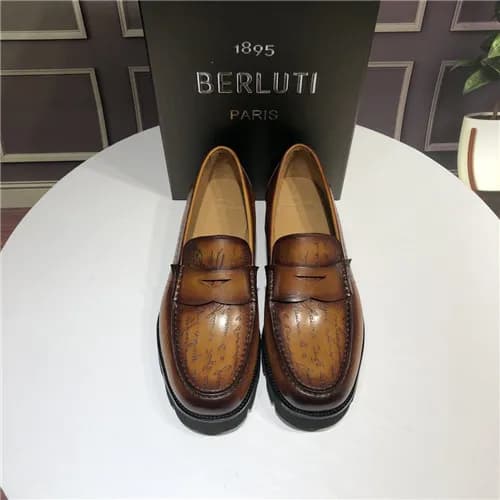 Berluti 2021 Men's Leather Loafer,BERTS0269 - … - 1