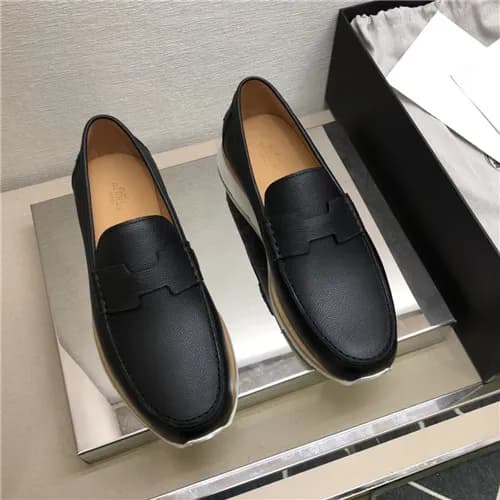 Hermes 2021 Men's Leather Loafer,HERS0518 - 에르… - 1