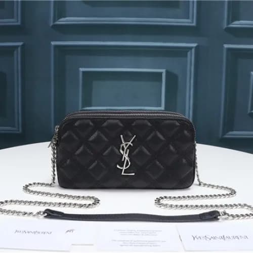 [럭셔리한]Saint Laurent 2021 Women's Leather Shoul… - 1