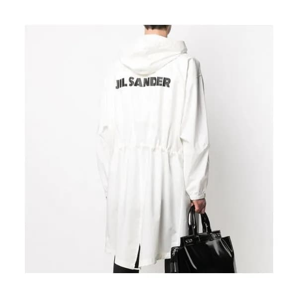 Jil Sander Mm/Wm Basic Logo Windproof Jackets Bla… - 1