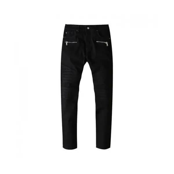 Amiri Mens Trendy Denim Pants Black - 아미리 2021 남성… - 1