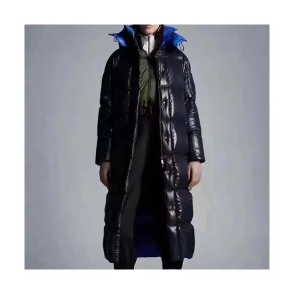 Moncler Womens Patch Logo Modern Duck Down Long … - 1