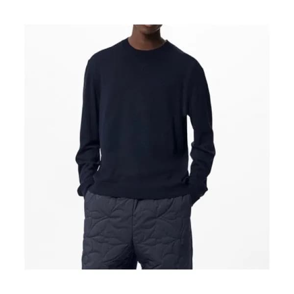 Louis vuitton Mens Casual Wool Sweaters Navy - 루이… - 1