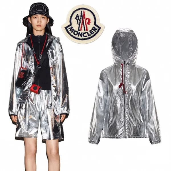 몽클레어 여성 미니멀 실버 자켓 - Ladys Silver Jackets - moc0245… - 1