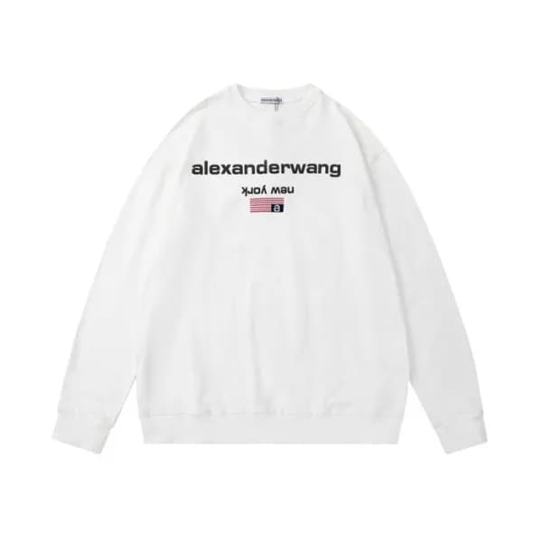 알렉산더왕 남성 모던 화이트 맨투맨 - Mens White Tshirts - alx0208… - 1