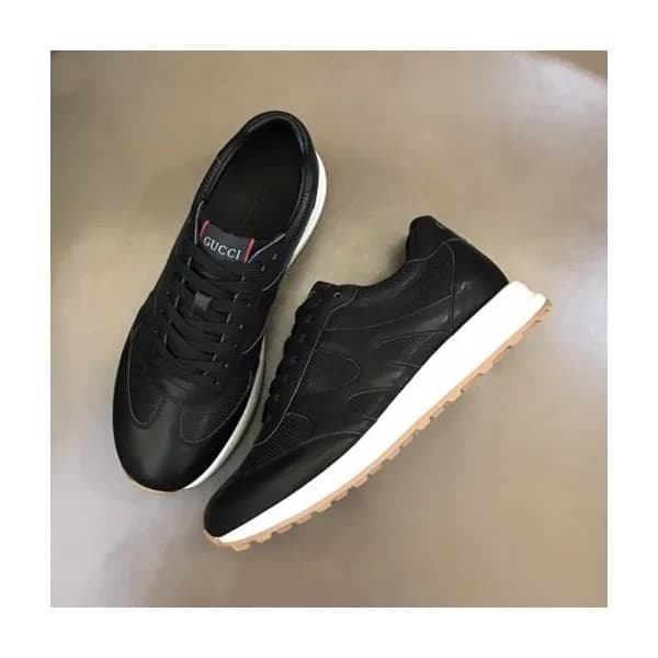 구찌 남성 클래식 블랙 스니커즈- Mens Black Sneakers - guc05139X - 1