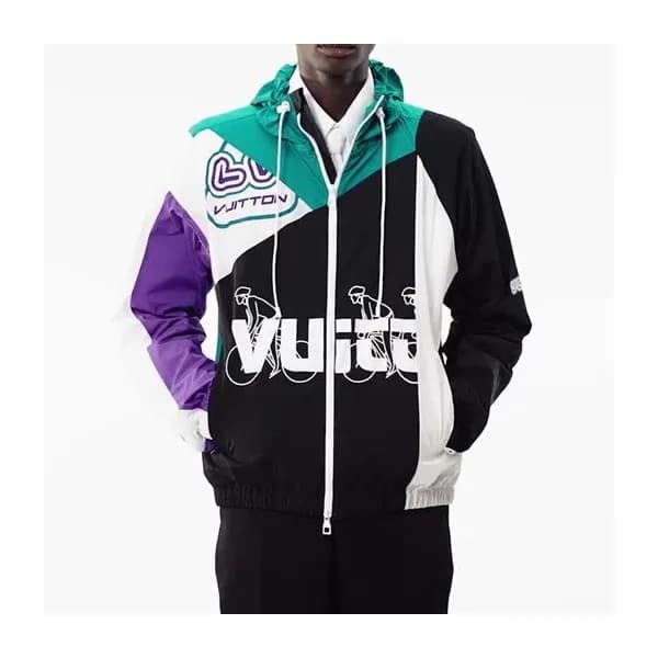 루이비통 남성 캐쥬얼 블랙 자켓 - Louit vuitton Mens Black Jacke… - 1
