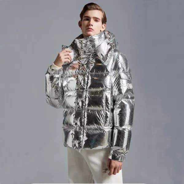 몽클레어 남성 덕다운 실버 패딩 - Moncler Mens Silver Padding - … - 1