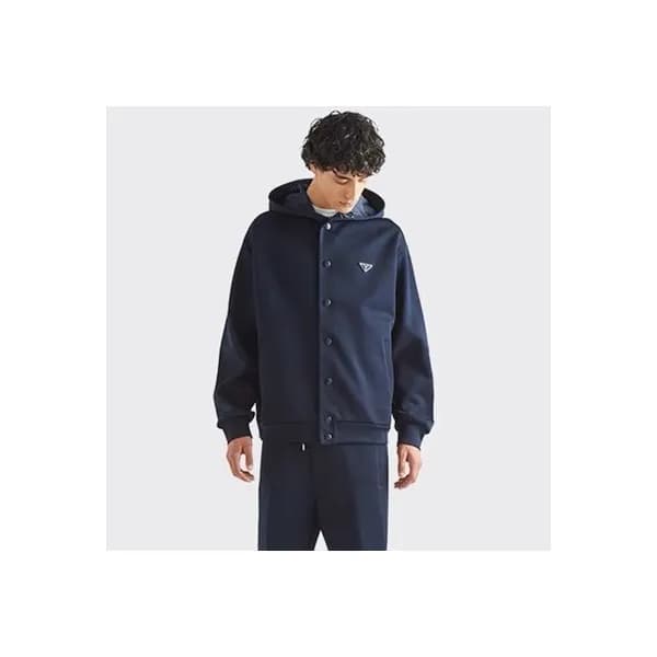 프라다 남성 블루 후드 자켓 - Prada Mens Blue Jackets - pr312x - 1