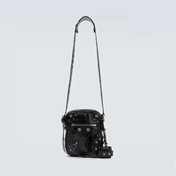 발렌시아가 남/녀 블랙 카메라백 - Balenciaga Unisex Black Camera… - 1