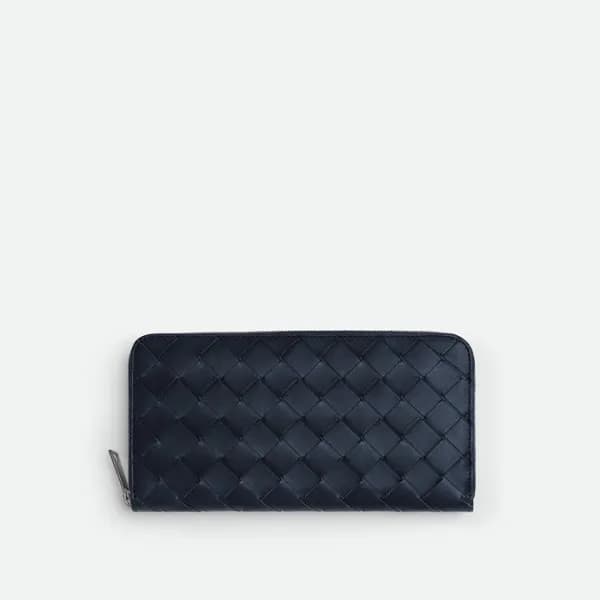 보테가베네타 남성 블랙 장지갑 - Bottega Veneta Mens Black Walle… - 1
