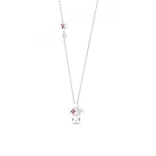 루이비통 남/녀 러브 비비앤 목걸이 - Louis vuitton Unisex Love Vi… - 1