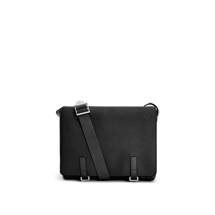 로에베 남성 블랙 메신져 백 - Loewe Mens Messenger Bag - lob94… - 1
