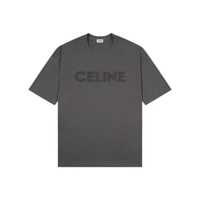 셀린느 남성 그레이 티셔츠 - Celine Mens Gray Tshirts - cec15x - 1