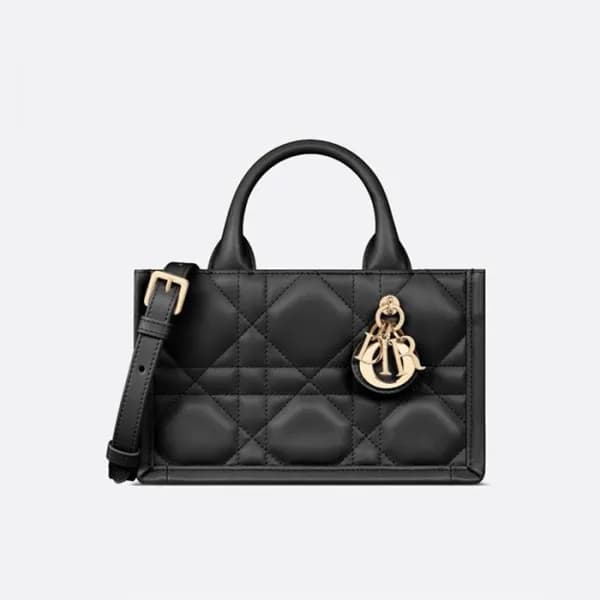 디올 여성 블랙 미니 북토트 - Dior Womens Black Book Tote - di… - 1