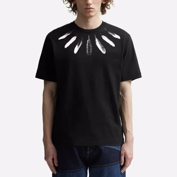 지방시 남성 블랙 반팔 티셔츠 - Givenchy Mens Black Tshirts - g… - 1