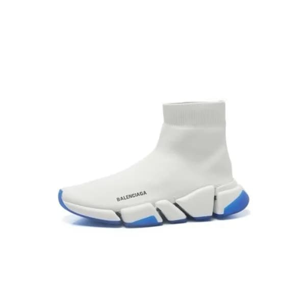 발렌시아가 남/녀 화이트 스니커즈 - Balenciaga Unisex White Sneak… - 1