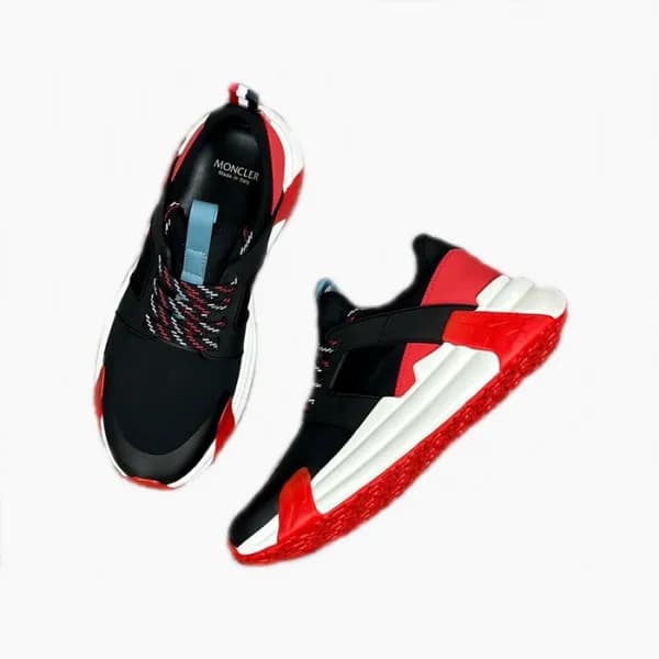 몽클레어 남성 블랙 스니커즈 - Moncler Mens Black Sneakers - mo… - 1