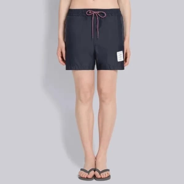 톰브라운 남성 네이비 반바지 - Thom Browne Mens Navy Half-pants… - 1