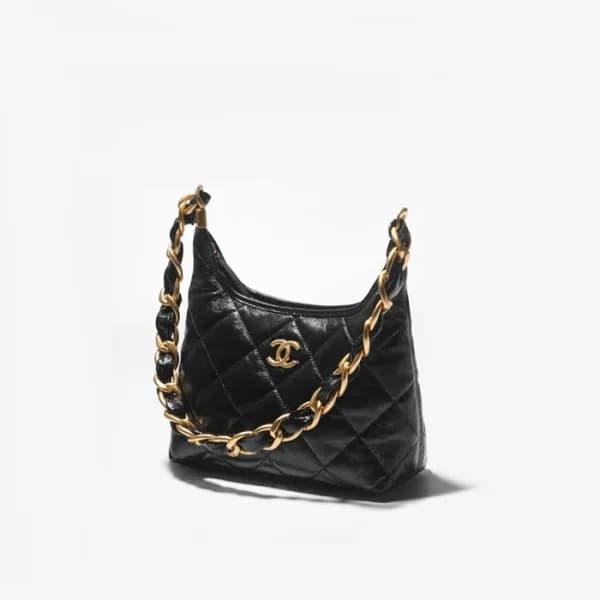 샤넬 여성 블랙 호보 백 - Chanel Womens Black Hobo Bag - chb… - 1
