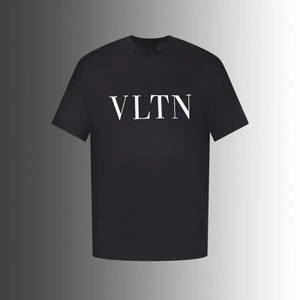발렌티노 남성 블랙 반팔티 - Valentino Mens Black Tshirts - va… - 1