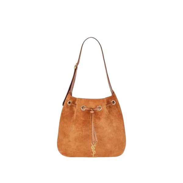 입생로랑 여성 플랫 호보 백 - Saint Laurent Womens Flat Hobo B… - 1
