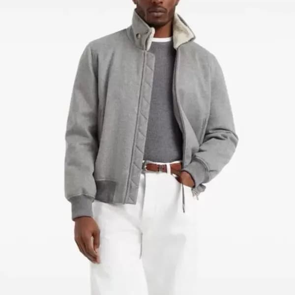 브루넬로쿠치넬리 남성 캐시 재킷 - Brunello Cucinelli Mens Cashme… - 1