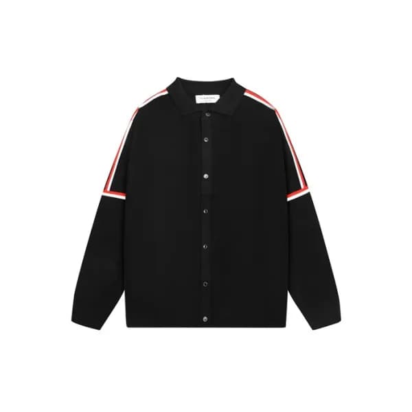 톰브라운 남성 폴로 니트 - Thom Browne Mens Polo Knitwear - t… - 1