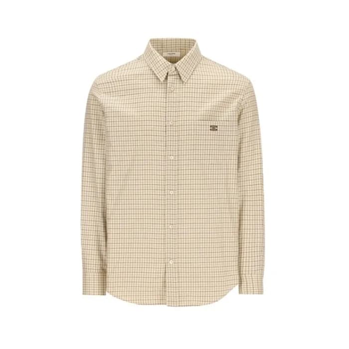 셀린느 남성 체크 셔츠 - Celine Mens Flannel Shirts - cec359… - 1