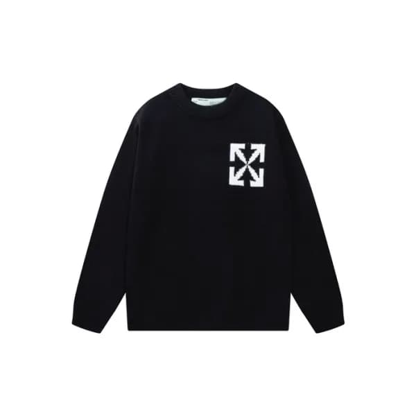 오프화이트 남성 라운드 니트 - Off-white Mens Round Knitwear - … - 1