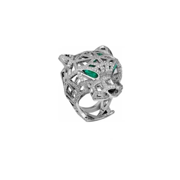 까르띠에 남/녀 화이트 골드 반지 - Cartier Unisex White Gold Rin…
